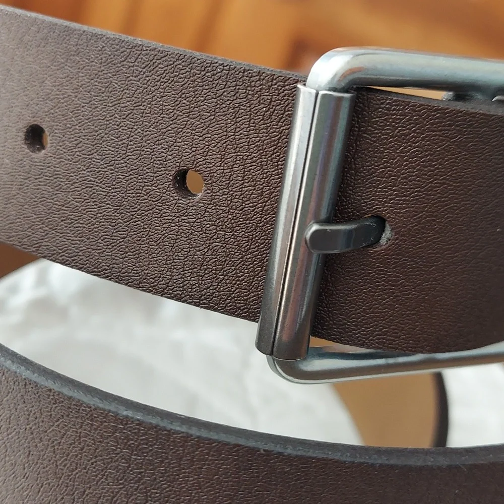 * Goodfellow & Co Elegant Textured Brown Belt for Men, Size XL 42-46, Like New